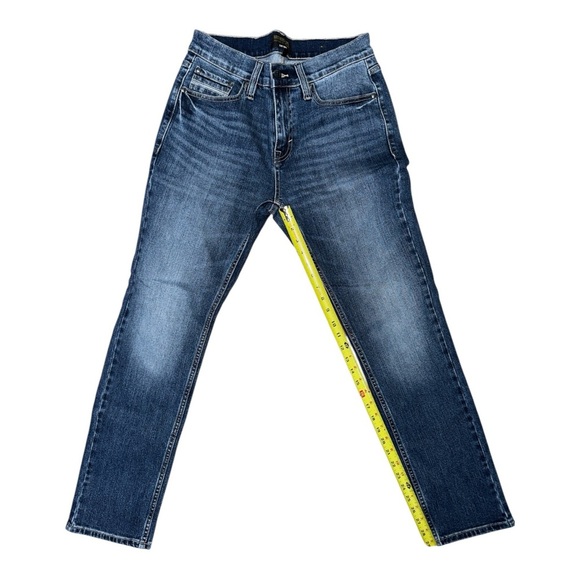 Brother Slim Blue Jeans with Distressed Look - Picture 4 of 5
